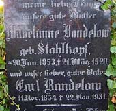 Carl-Bandelow-Grabstein